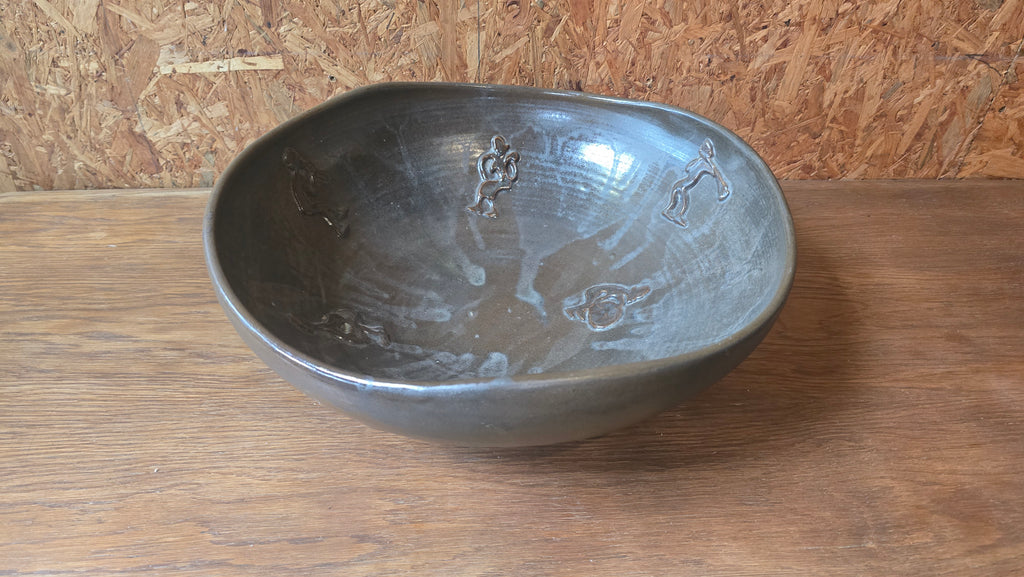 Grande Coupe en Grès – Robert Jacques (La Borne)