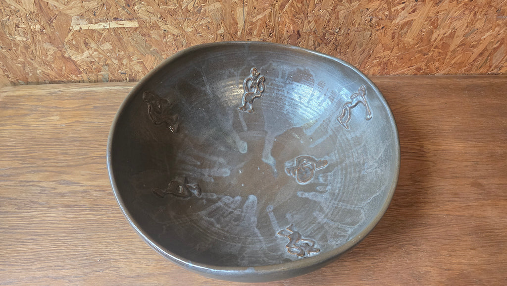 Grande Coupe en Grès – Robert Jacques (La Borne)