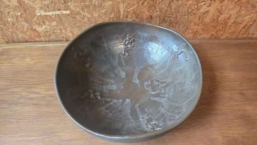 Grande Coupe en Grès – Robert Jacques (La Borne)