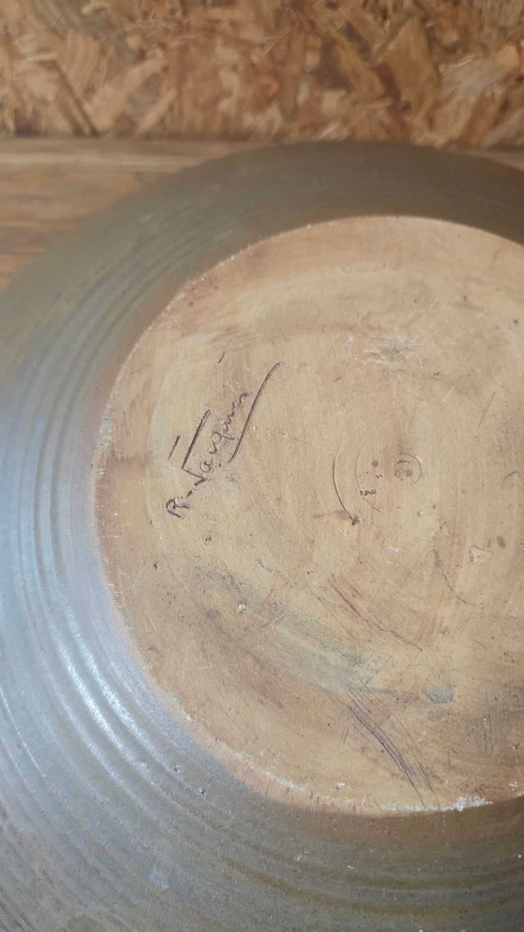 Grande Coupe en Grès – Robert Jacques (La Borne)