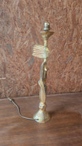 Sculpture-Lampe en Bronze Doré – Jacques Cazenove pour Fondica